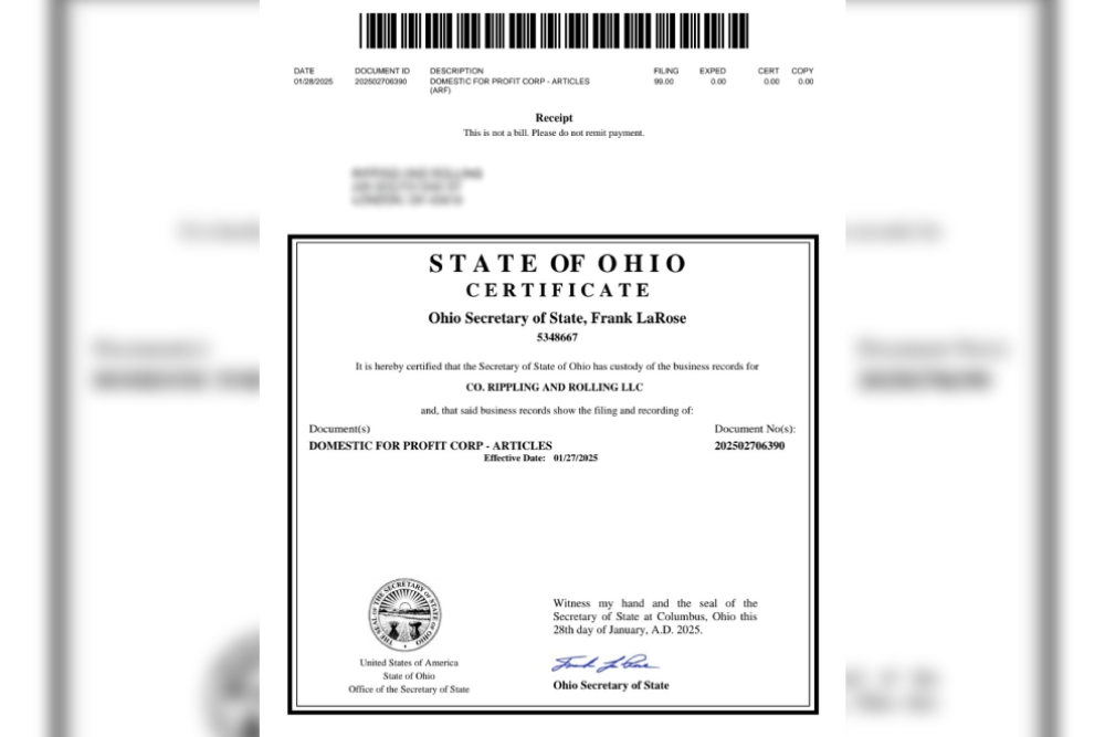 Business Certificate Business Certificate